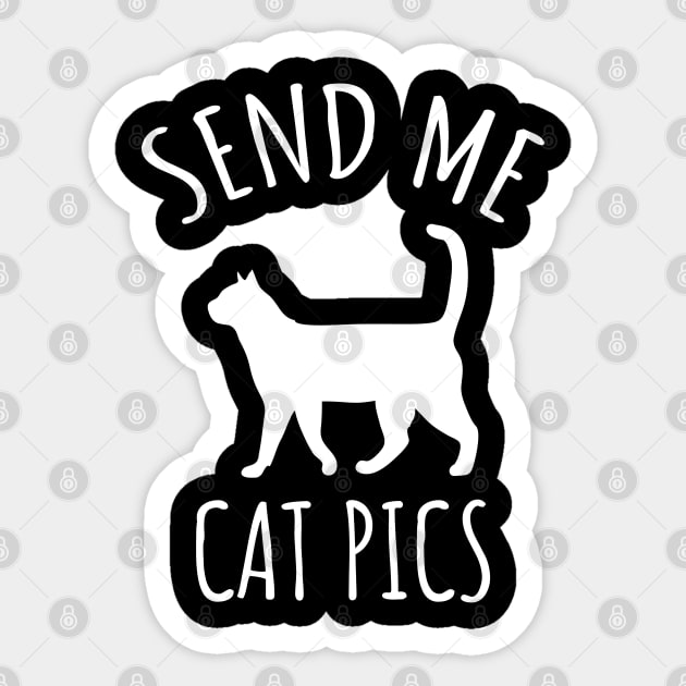 Send Me Cat Pics Sticker by LunaMay